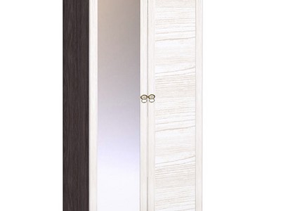 Бриз 12 Шкаф для одежды, дверь стандарт + дверь зеркало