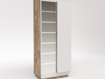 Шкаф для одежды «2Д Роксет» с зеркалом КМК 0554.11