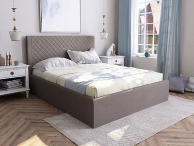 Мягкая кровать Милана с подъемным механизмом 1400